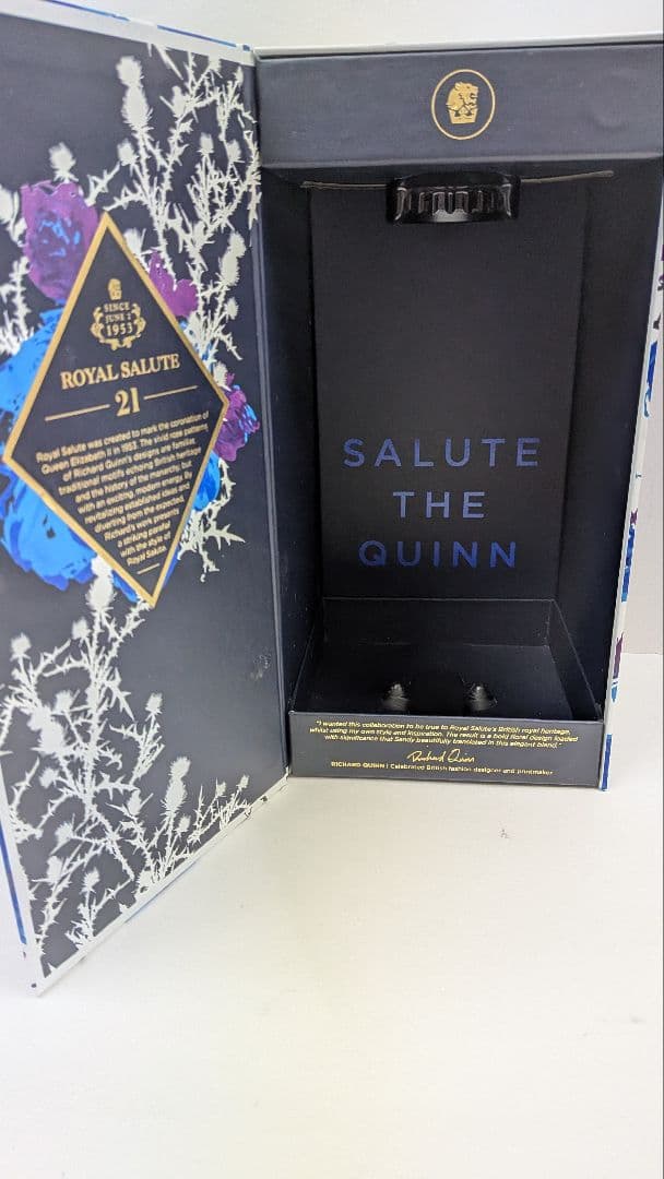 【未開栓】ロイヤルサルート21年 リチャードクイン　リチャードカイン