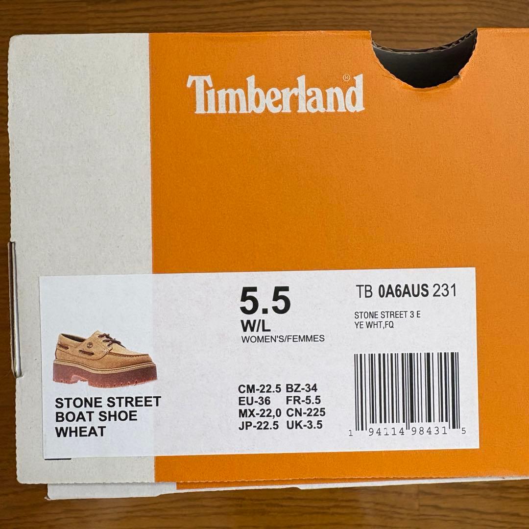 Timberland A6AUS STONE STREET 3 EYE ストーン