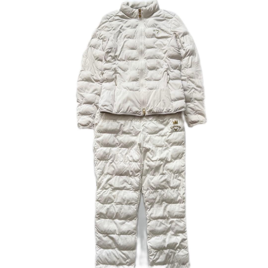 Callaway キャロウェイ　セットアップ　ダウンジャケット　パンツ　中綿入り