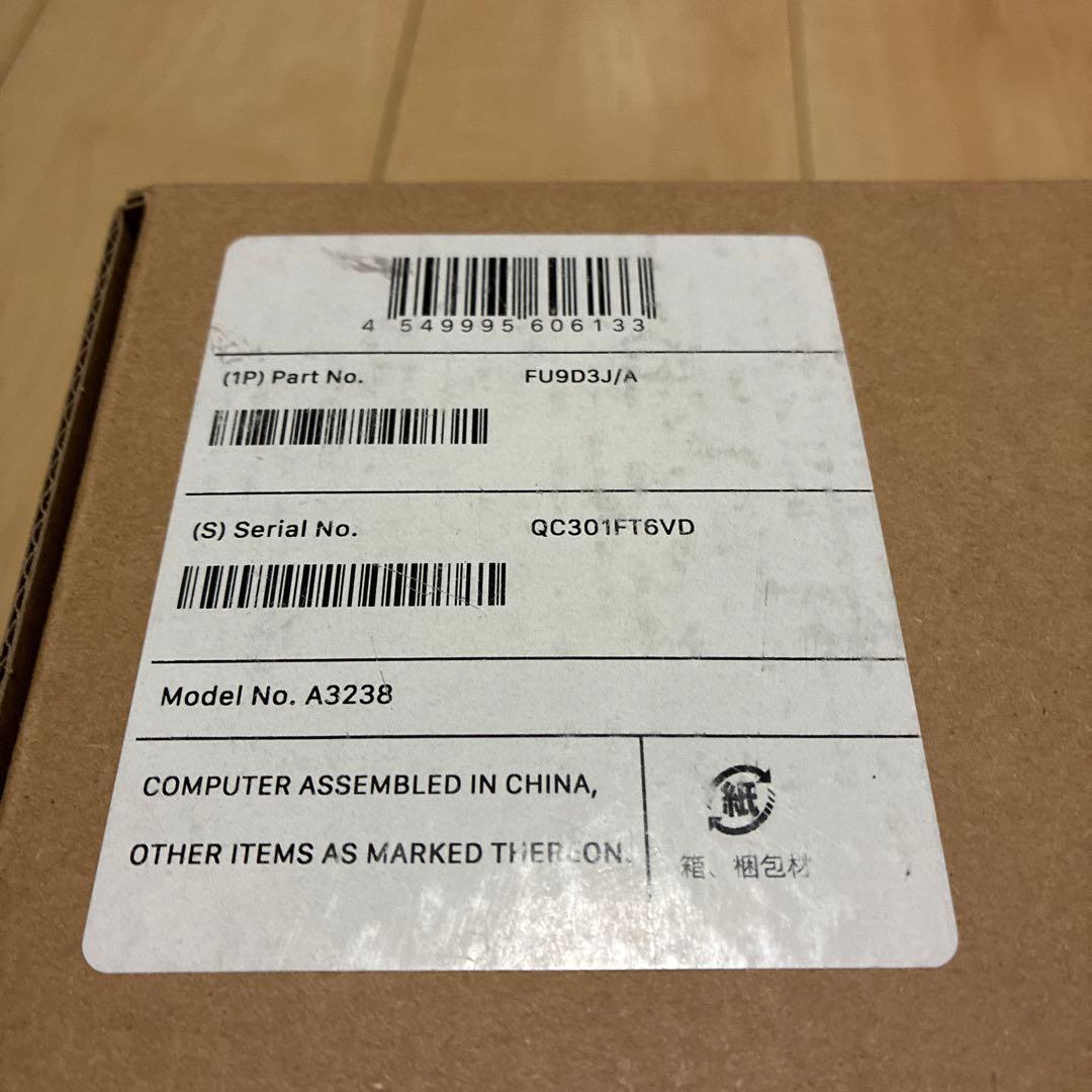 Macデスクトップ Apple M4 Mac mini A3238 RAM16GB SSD256GB