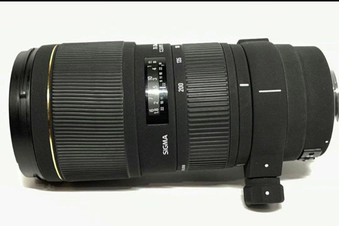 レンズ　Sigma 70-200 f2.8 ex ii hsm canon 用