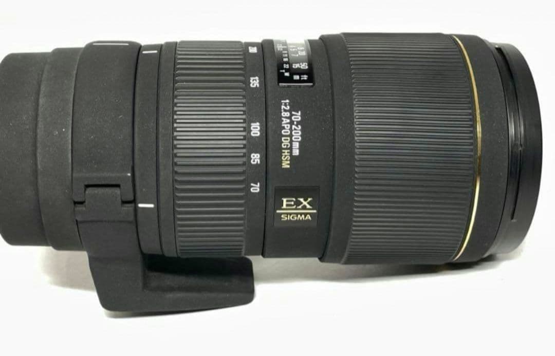 レンズ　Sigma 70-200 f2.8 ex ii hsm canon 用