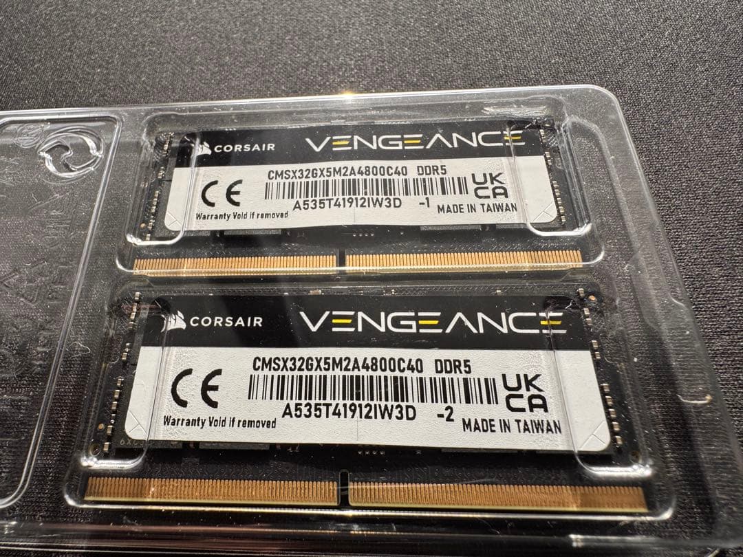 n*i様 Corsair VengeanceSODIMM DDR5 32GB48