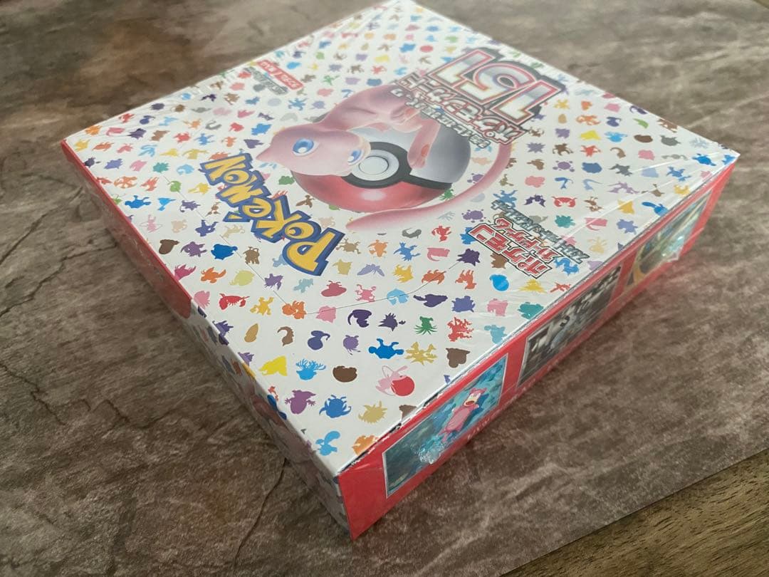 ポケモンカード151 BOXシュリンク付き