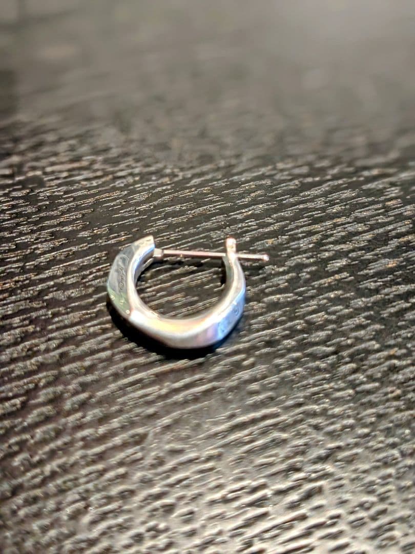 定価22000円【美品】GARNI クロッケリー 両耳ピアス フープ sv925