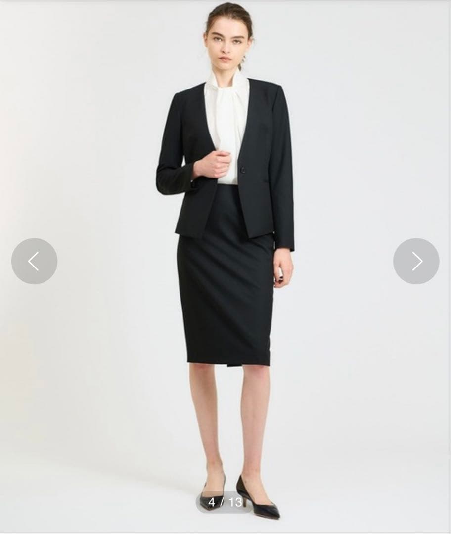 【新品未使用】ESTNATION ジャケット スカート セットアップ 38