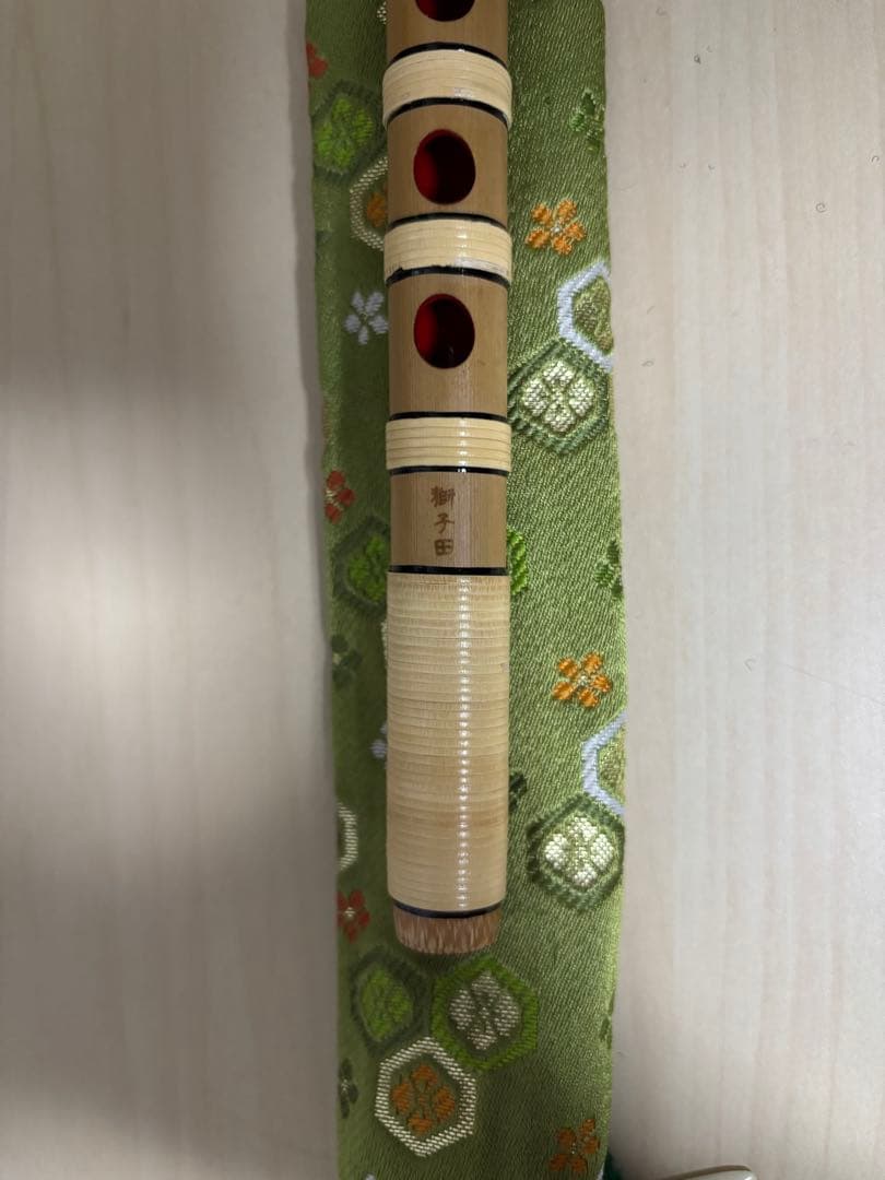 だんじり笛　獅子田竹渓　六穴　七本調子