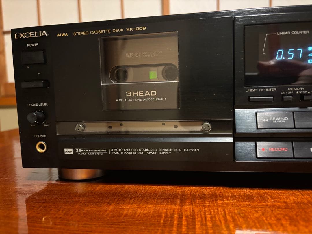 EXCELIA XK-009 3HEAD カセットデッキ