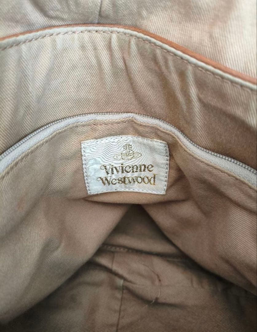 Vivienne Westwood レザーショルダーバッグ