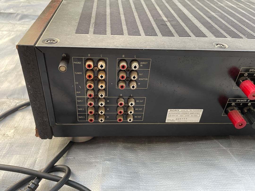 SONYソニー TA-F333ESG 通電のみ確認済み