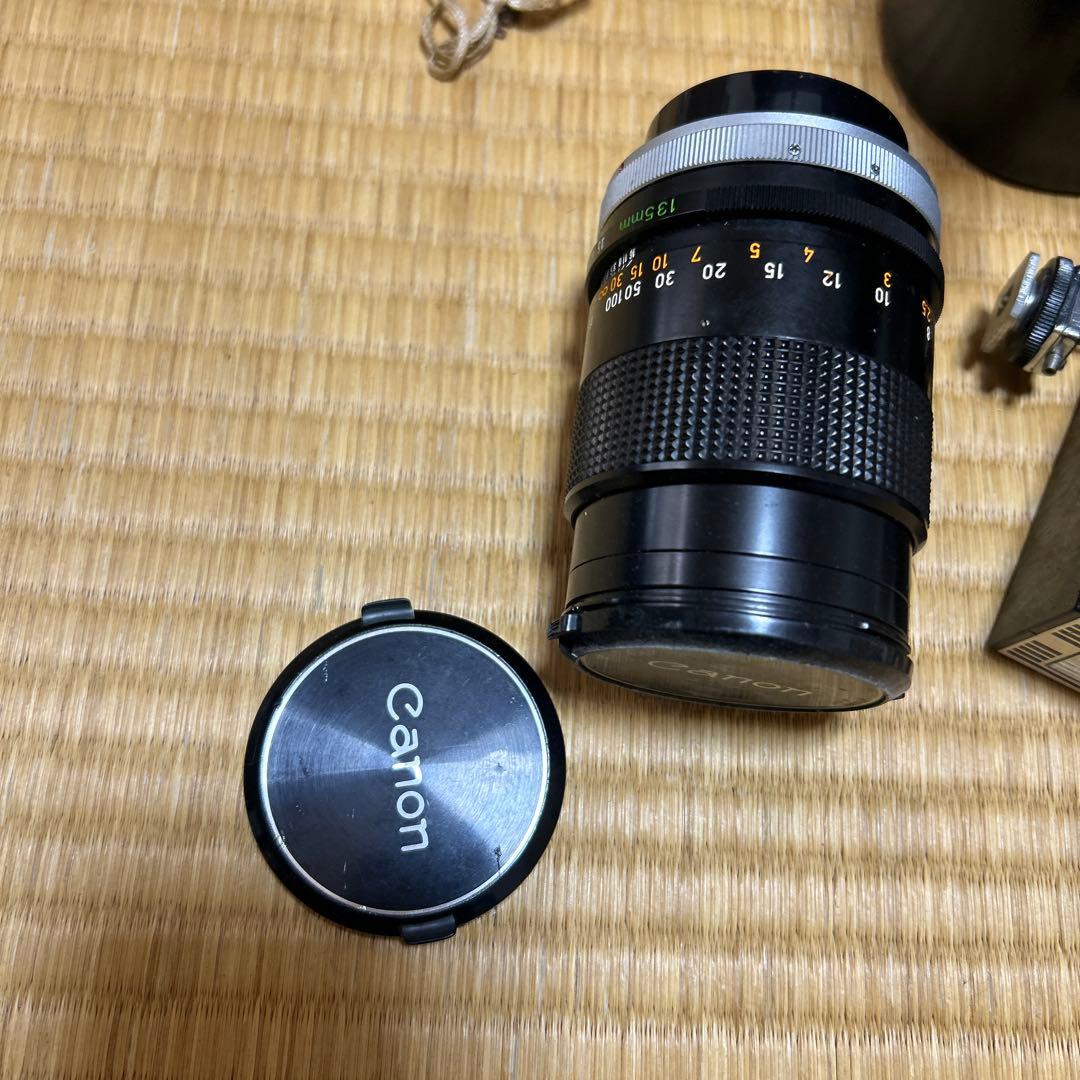 現状品！キャノンCanon FTb QL カメラ　レンズ　その他　ケース付き！