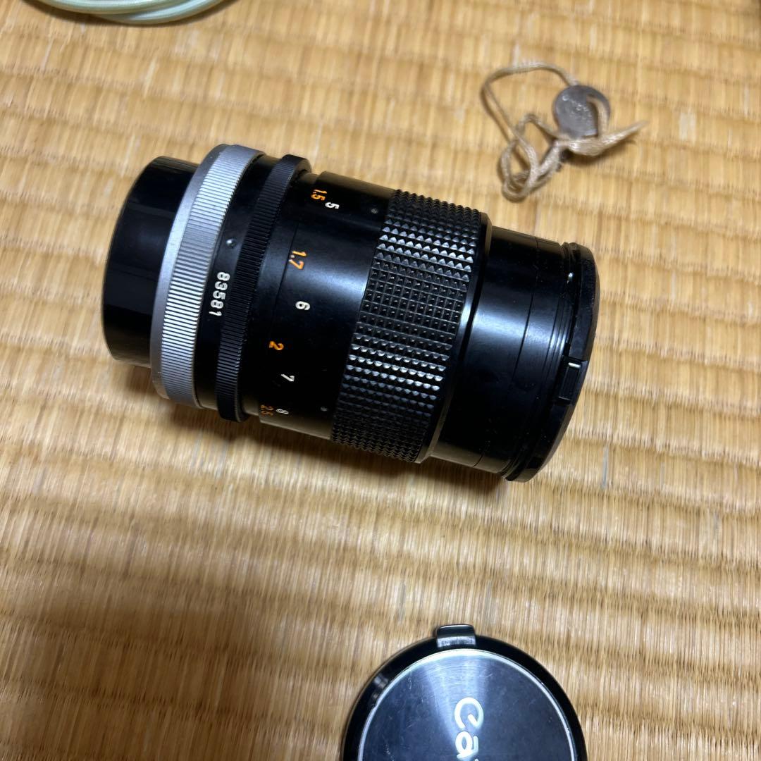 現状品！キャノンCanon FTb QL カメラ　レンズ　その他　ケース付き！