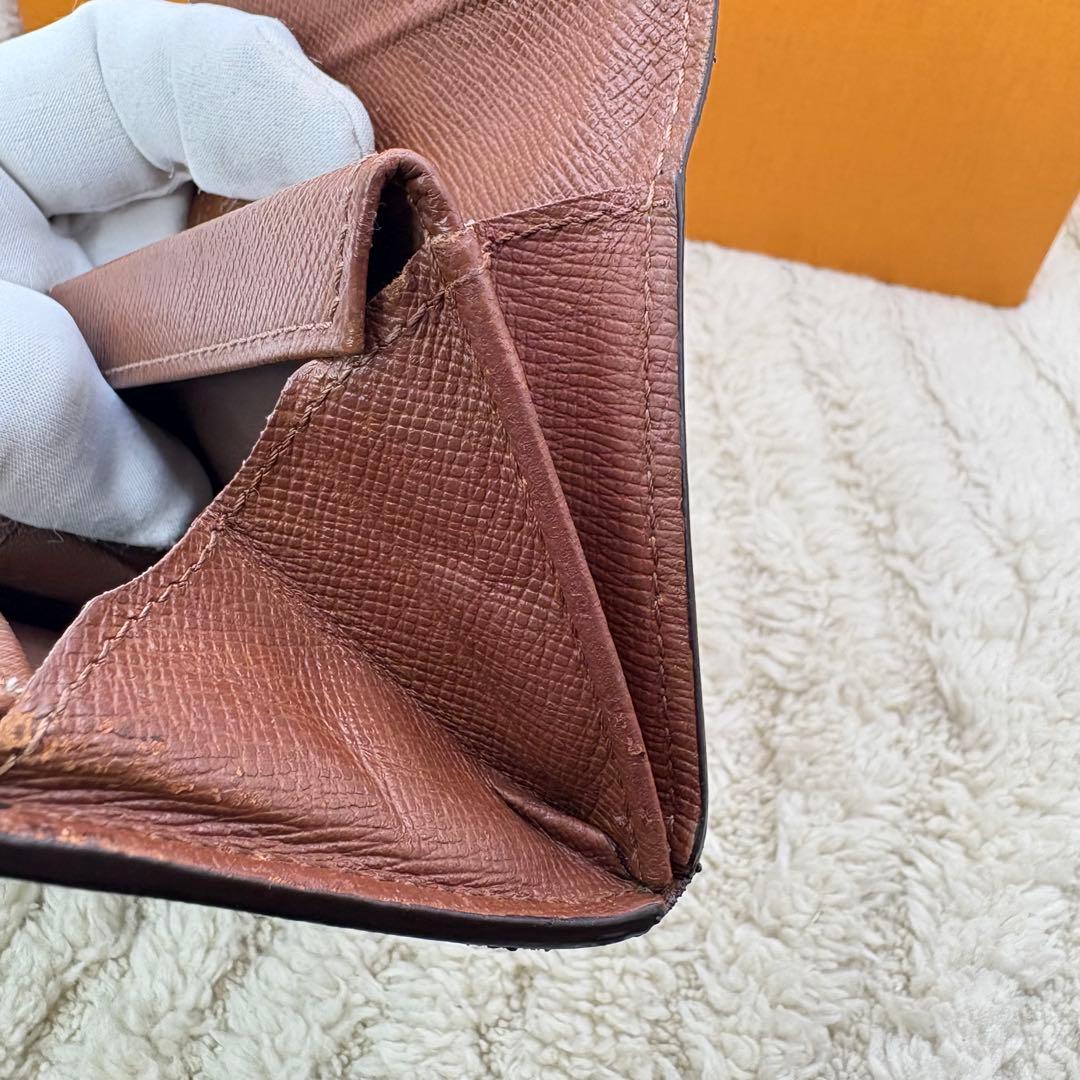 良品　ルイヴィトン　モノグラム　ポルトモネ　プラ　ケース