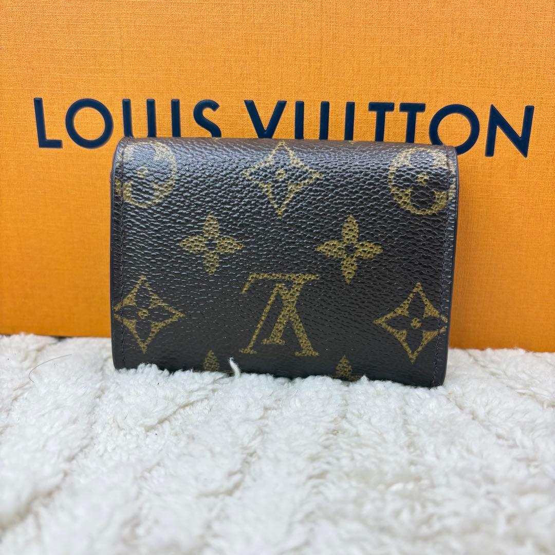 良品　ルイヴィトン　モノグラム　ポルトモネ　プラ　ケース