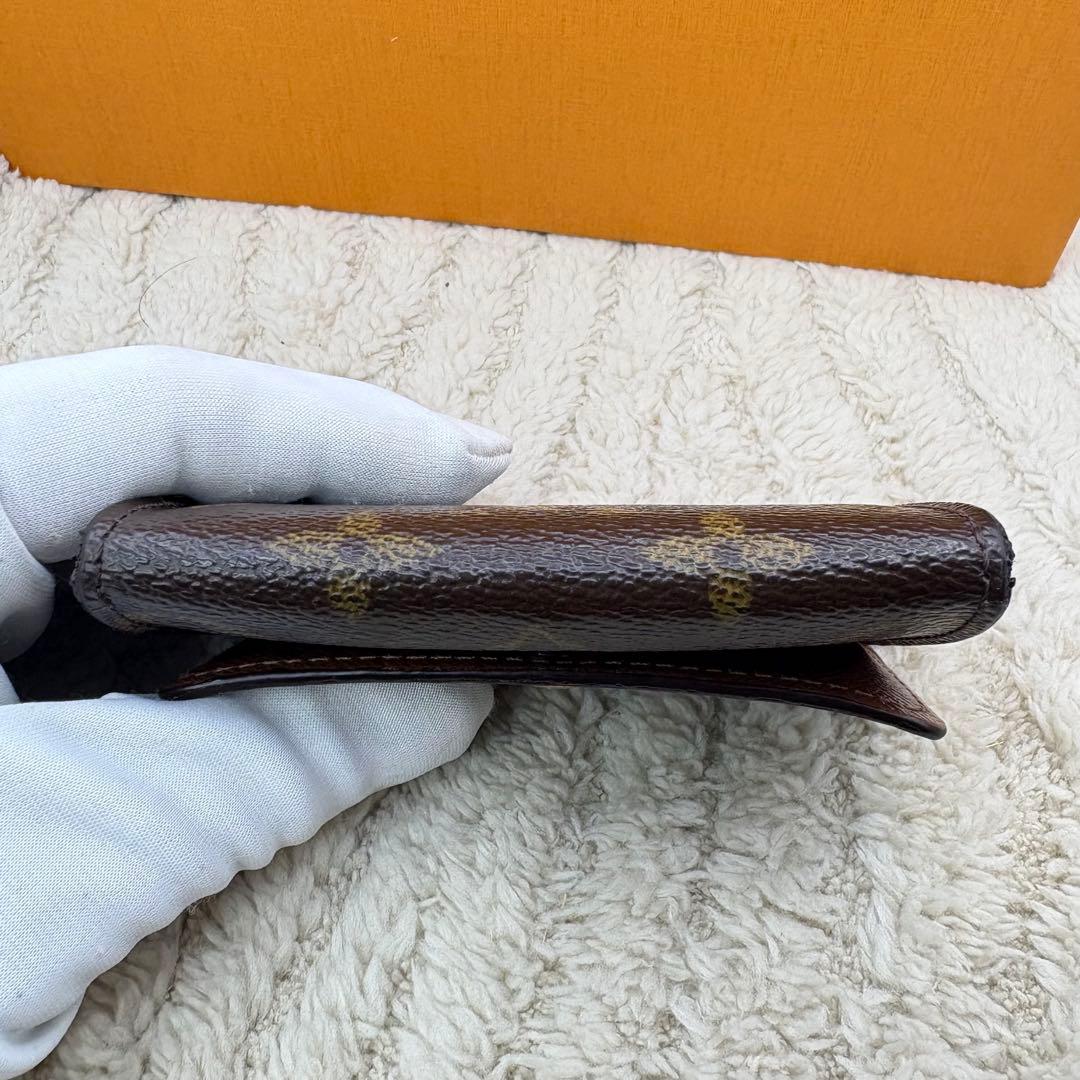 良品　ルイヴィトン　モノグラム　ポルトモネ　プラ　ケース