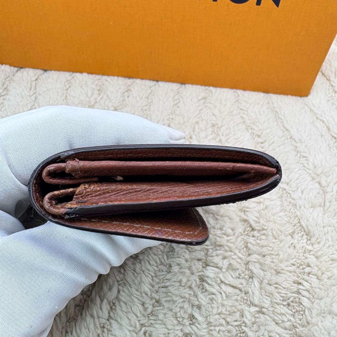 良品　ルイヴィトン　モノグラム　ポルトモネ　プラ　ケース