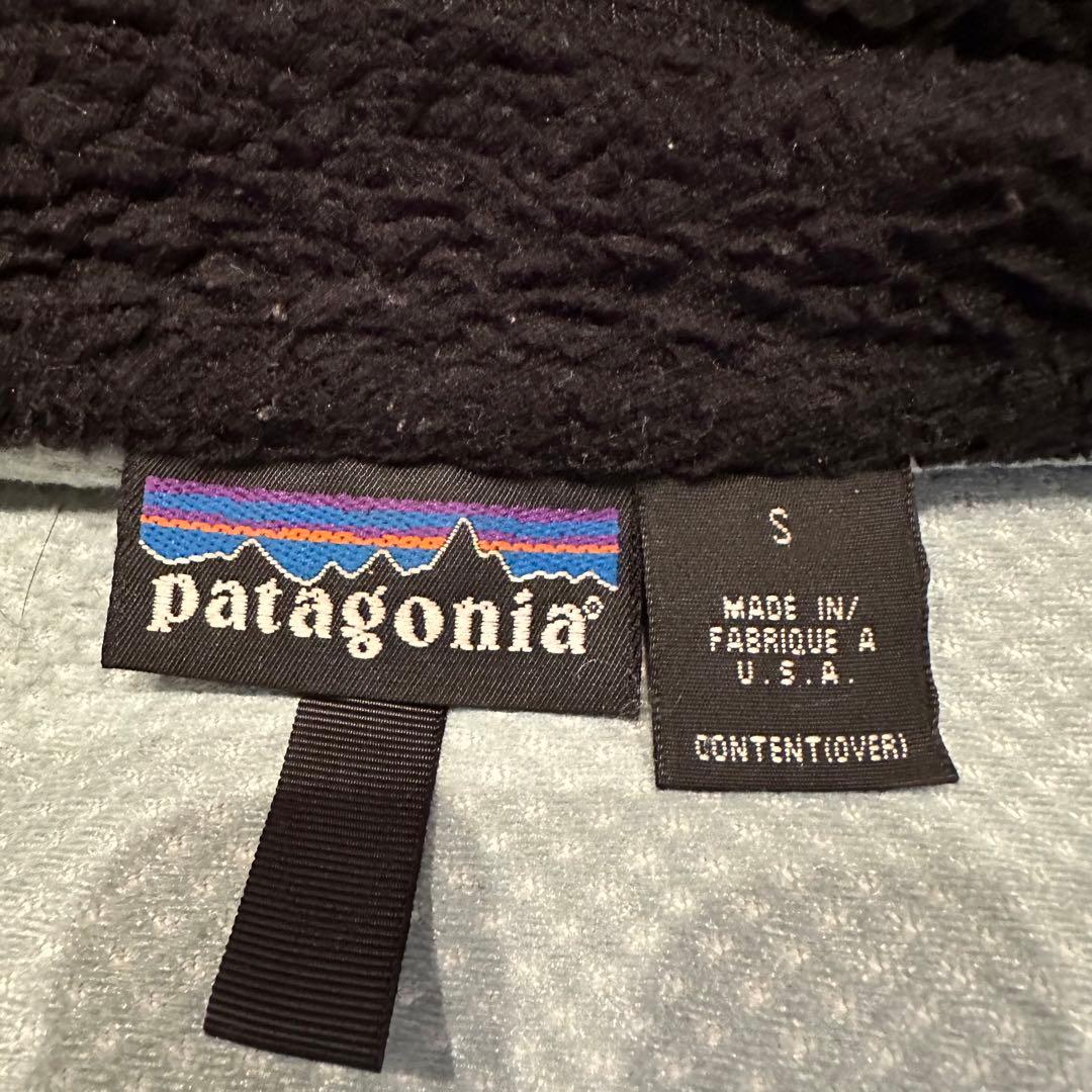 パタゴニア　レトロX ベスト　フリース　メンズ　サイズS USA製　黒　ブラック