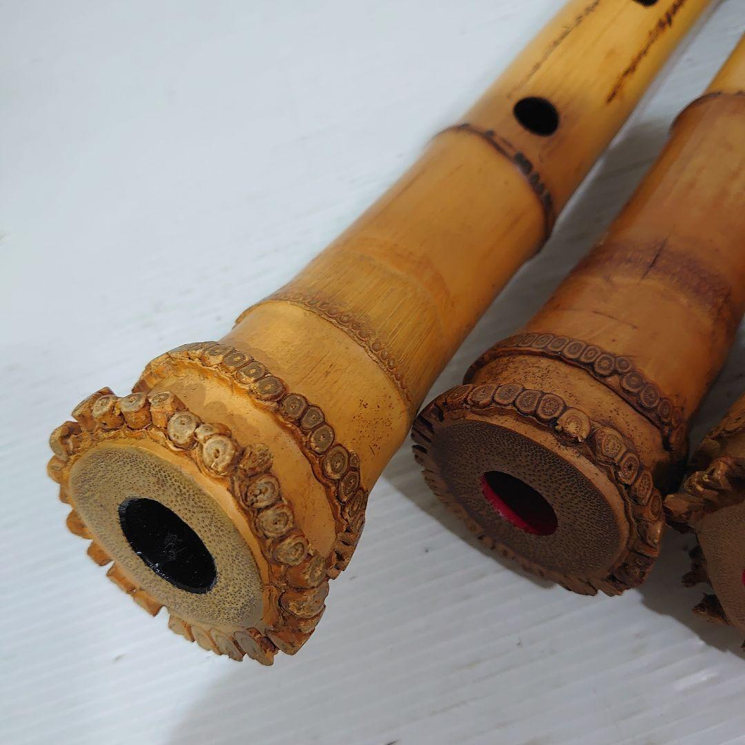 尺八3本セット 寸管 中継ぎ 緩みなし 音出し確認済み