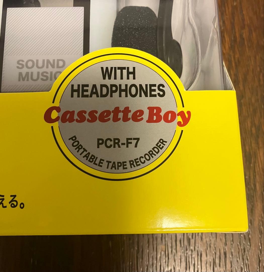 バック・トゥ・ザ・フューチャー aiwa カセットレコーダー PCR-F7