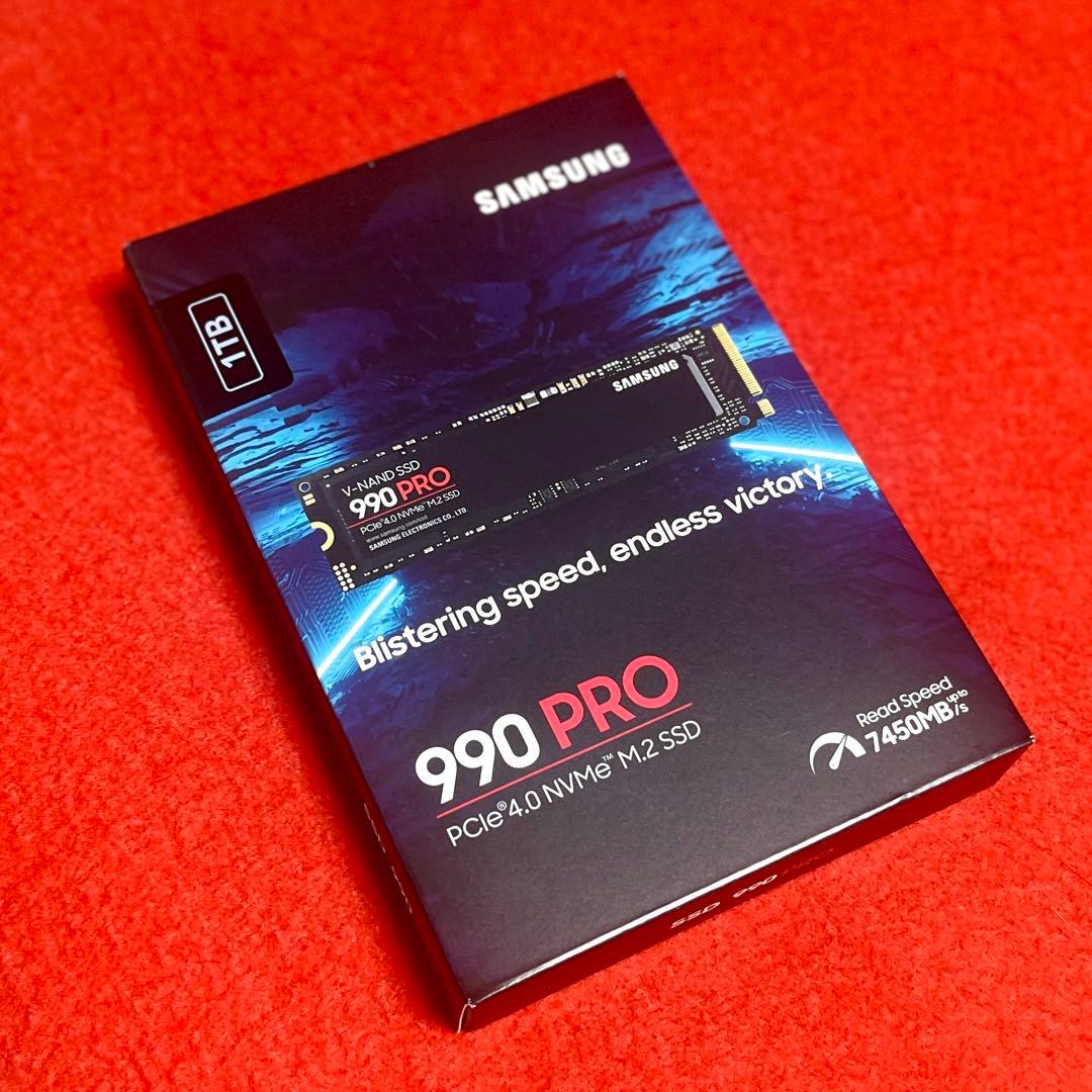 新品未開封　【 Samsung 990 PRO 1TB M.2 SSD 】