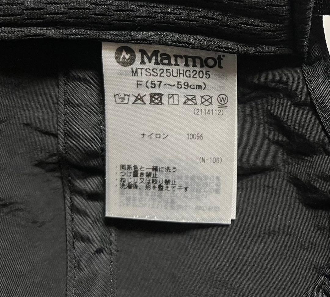 Marmot ロングビル キャップ ブラック 黒