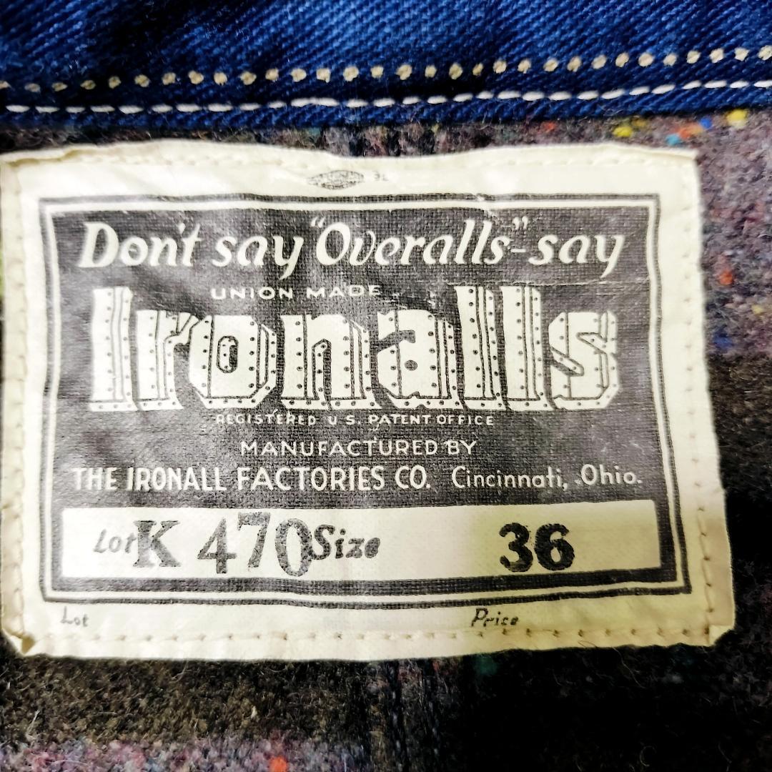 復刻 名作★フリーホイーラーズ アイアンオールズ カバーオール 裏ブランケット