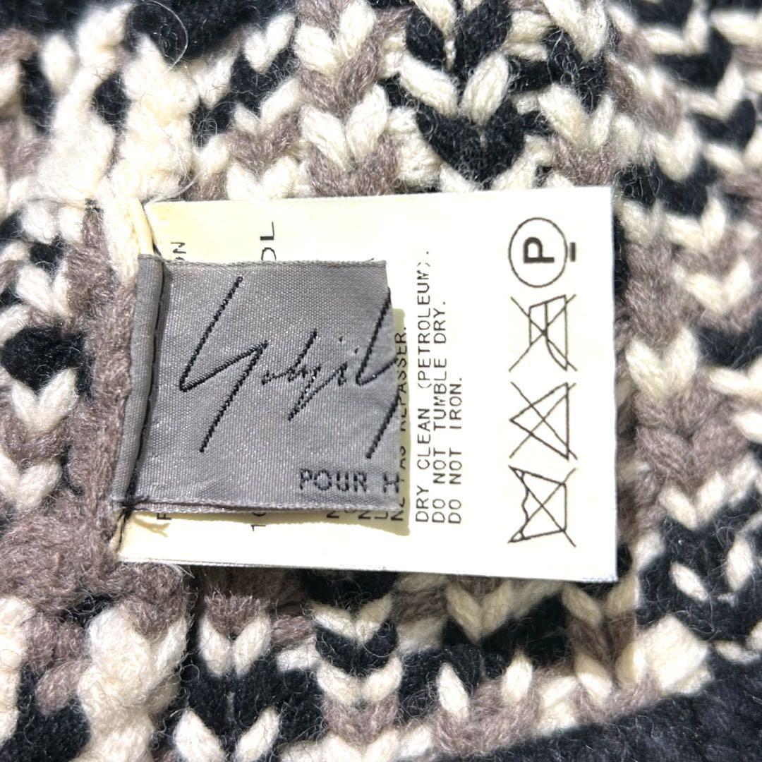 Yohji Yamamoto POUR HOMME ニットキャップ