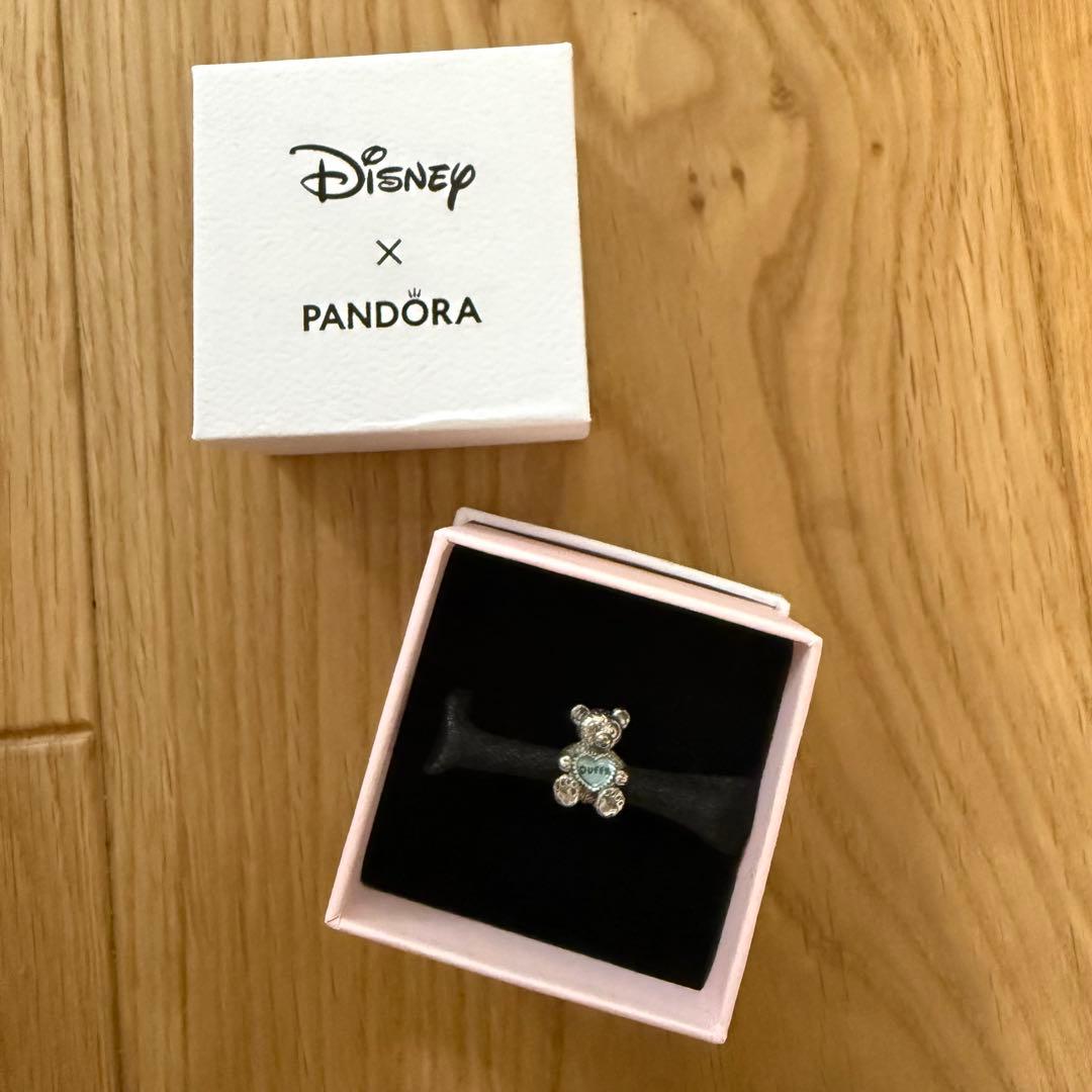 Disney×Pandora パンドラ ダッフィー チャーム