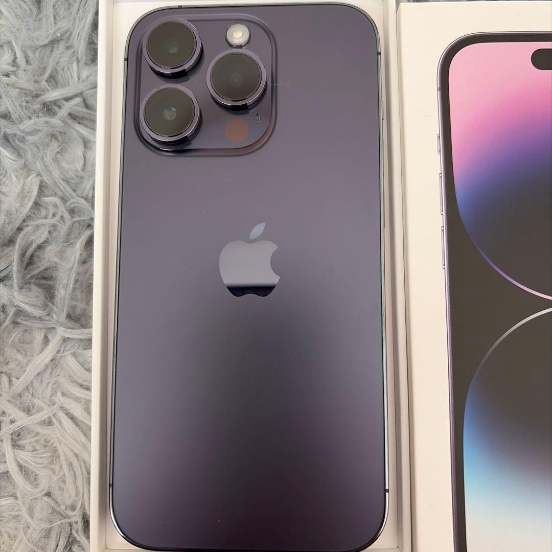 Apple iPhone 14Pro 256g ディープパープル 本体