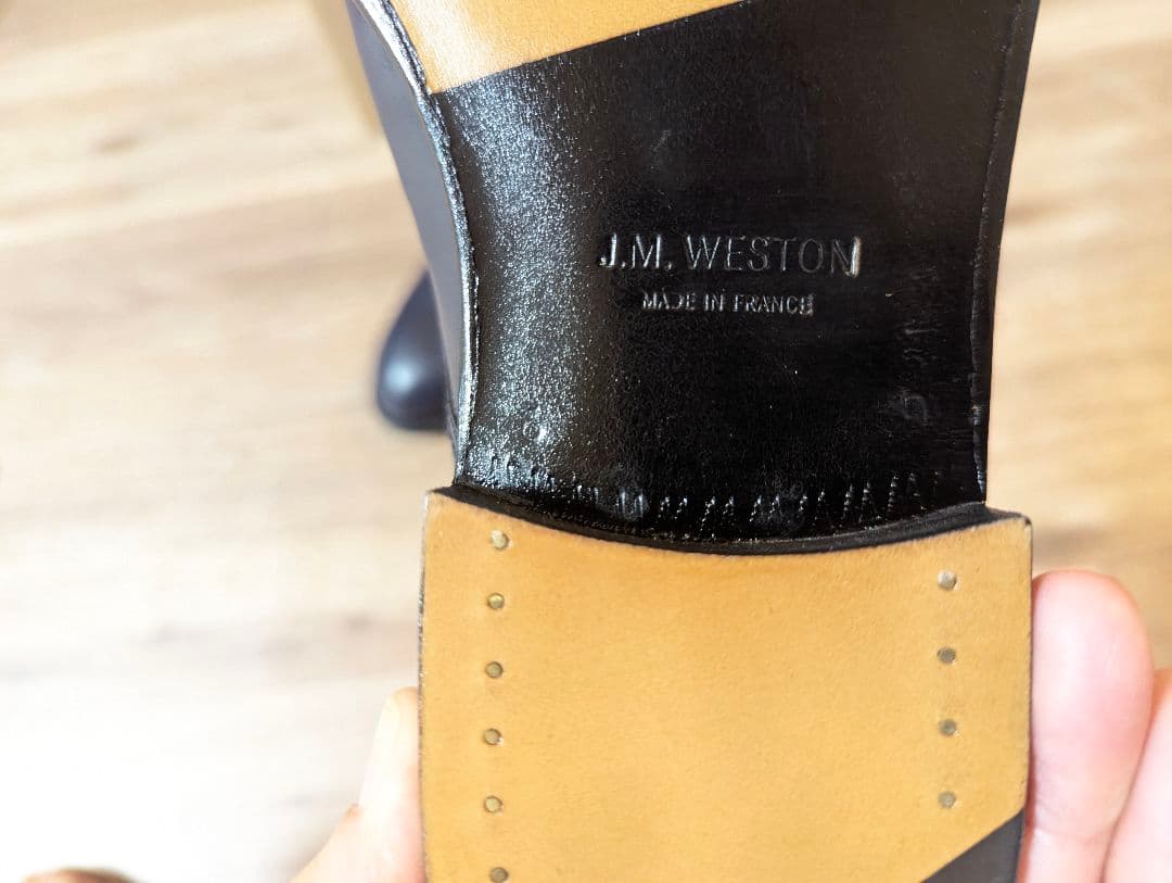 新品 J.M.WESTON 358 クラシックキャップトゥ 6D 300