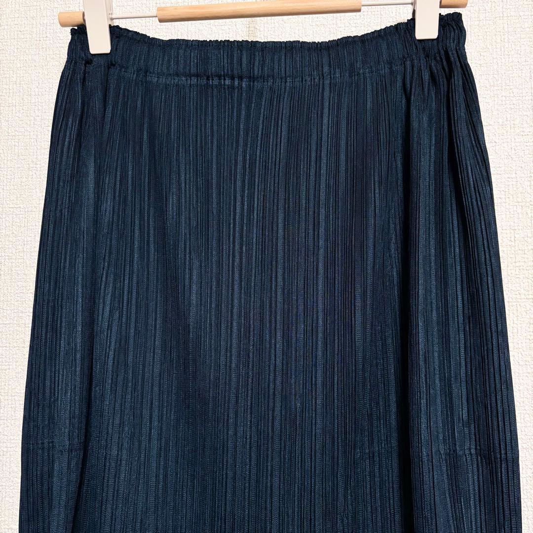 美品　プリーツプリーズ　サルエルパンツ　変形　ポケット　ダークグリーン　サイズ3