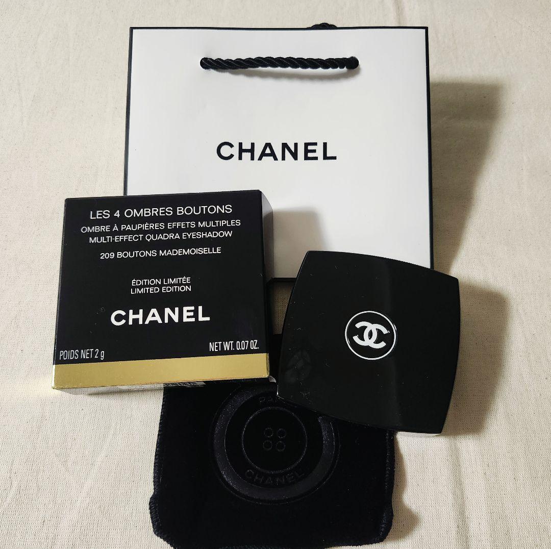 CHANEL 新作特別限定品 レキャトルオンブルブトン 209 マドモアゼル