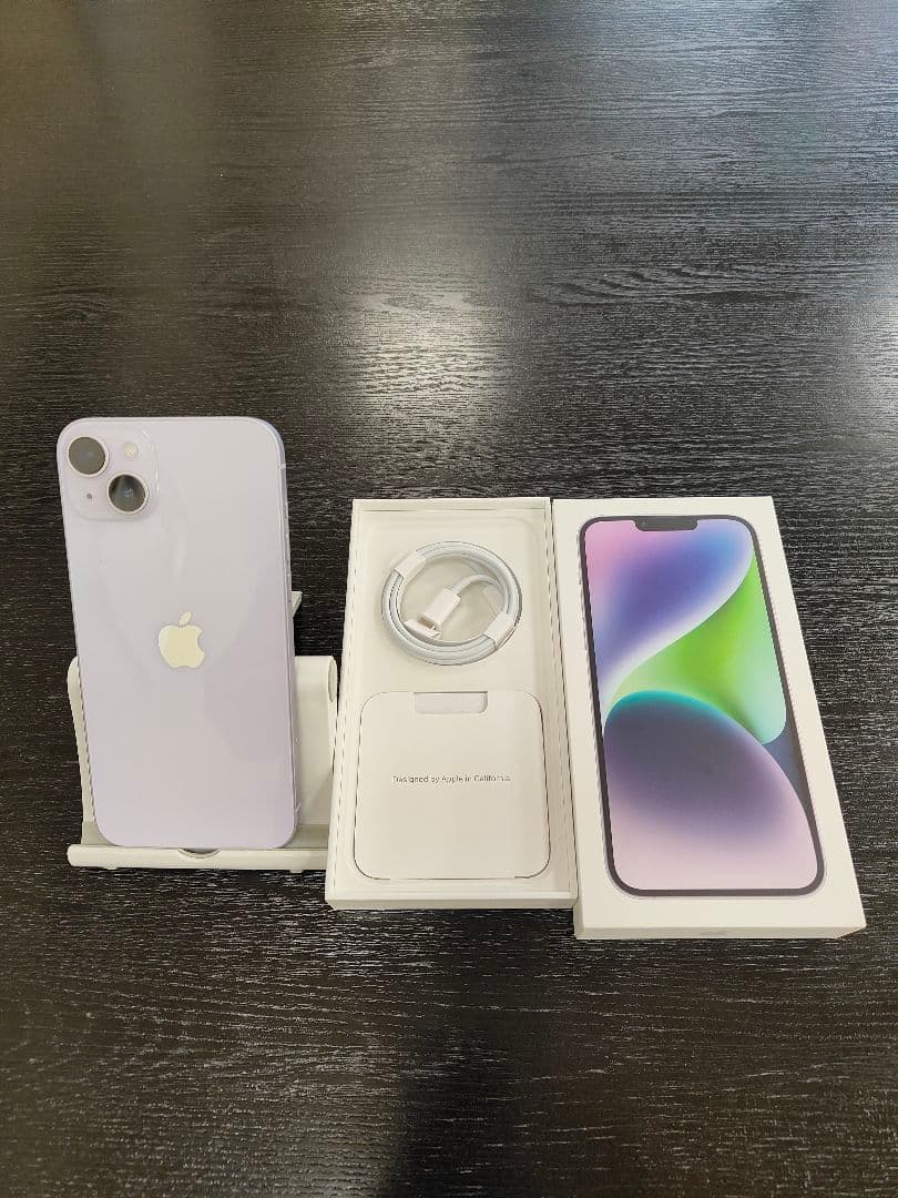 ☆超美品☆ iPhone 14 Plus 256GB パープル お値下げ可能♪