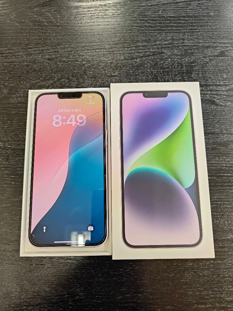 ☆超美品☆ iPhone 14 Plus 256GB パープル お値下げ可能♪
