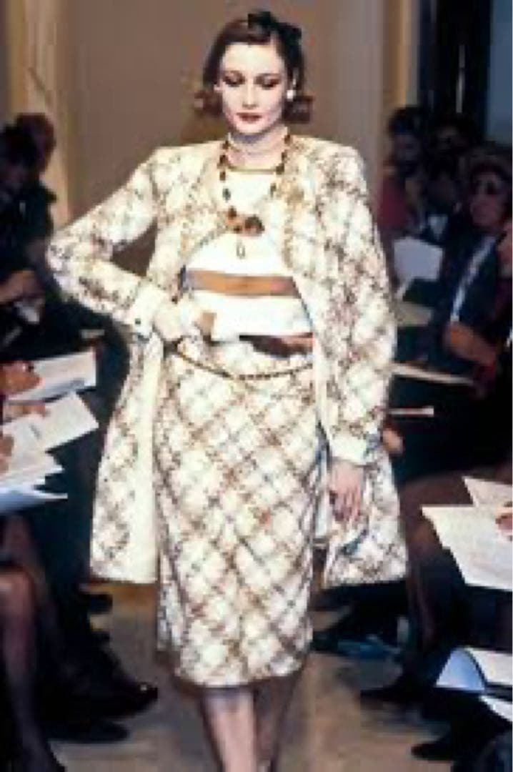 美品　CHANEL シャネル　チェーン　ベルト　ヴィンテージ　本革　レザー