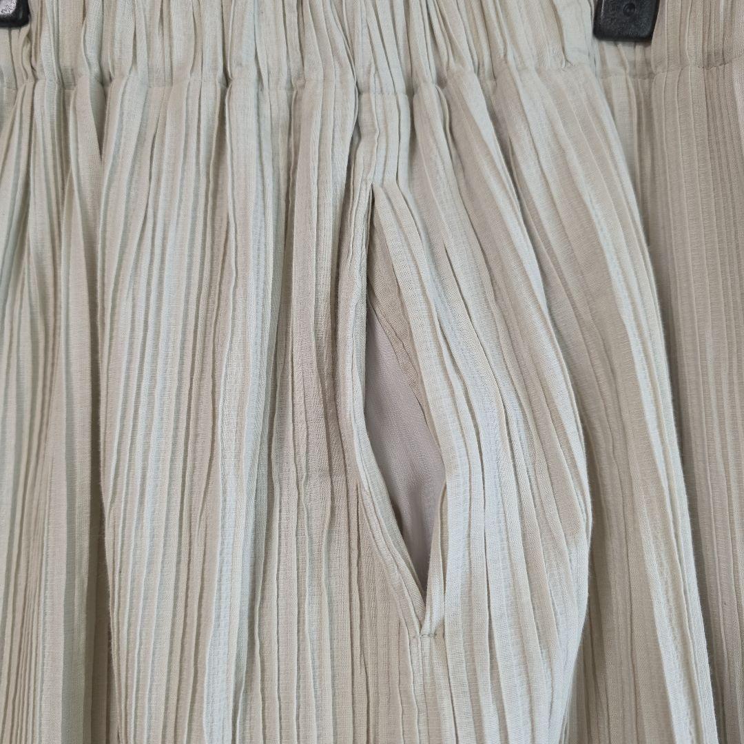 モノずき　群言堂　プリーツパンツ