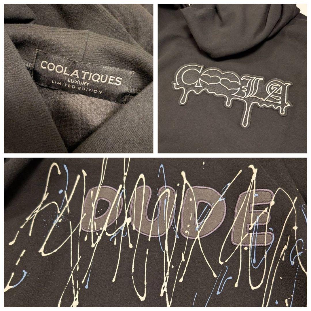 COOLATIQUES 限定版ブラック パーカー
