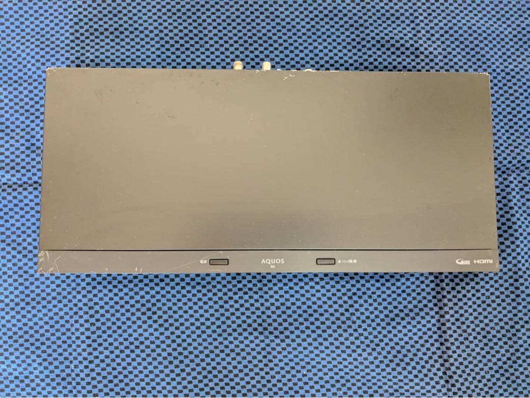 SHARPブラック ブルーレイレコーダー