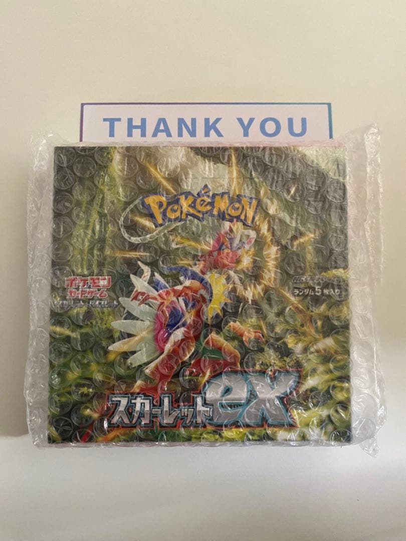 スカーレットEX シュリンク付き　完全未開封BOX