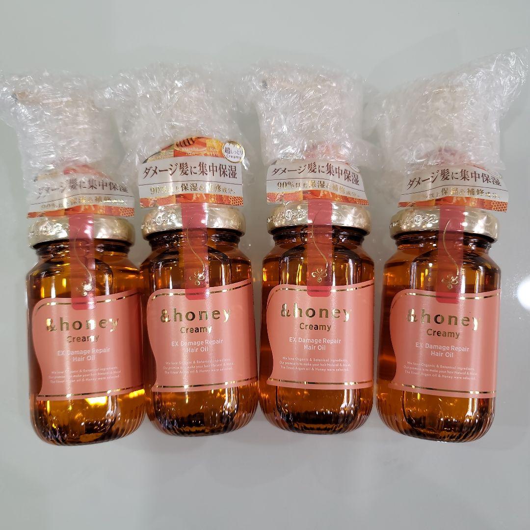 &honey クリーミー EX ダメージリペア ヘアオイル 3.0 ×4
