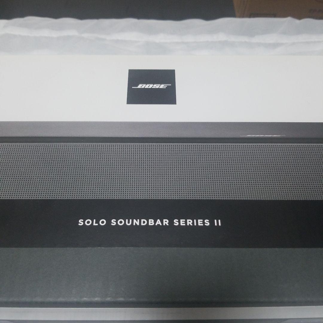 Bose Solo Soundbar Series II ブラック　未開封新品