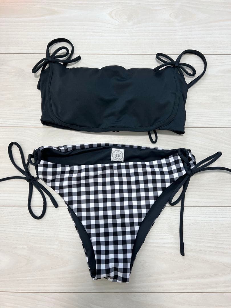 【美品】 ALEXIA STAM ♡ ギンガムチェックビキニ S M