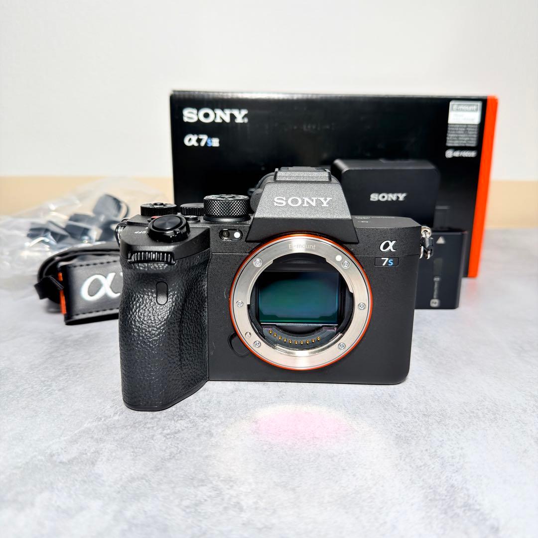 【美品】SONY α7S III ILCE-7SM3 シャッター回数744
