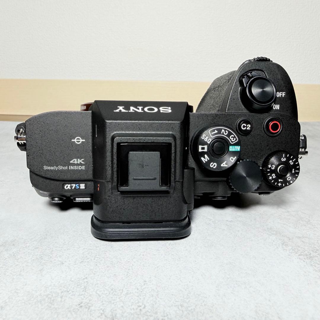 【美品】SONY α7S III ILCE-7SM3 シャッター回数744