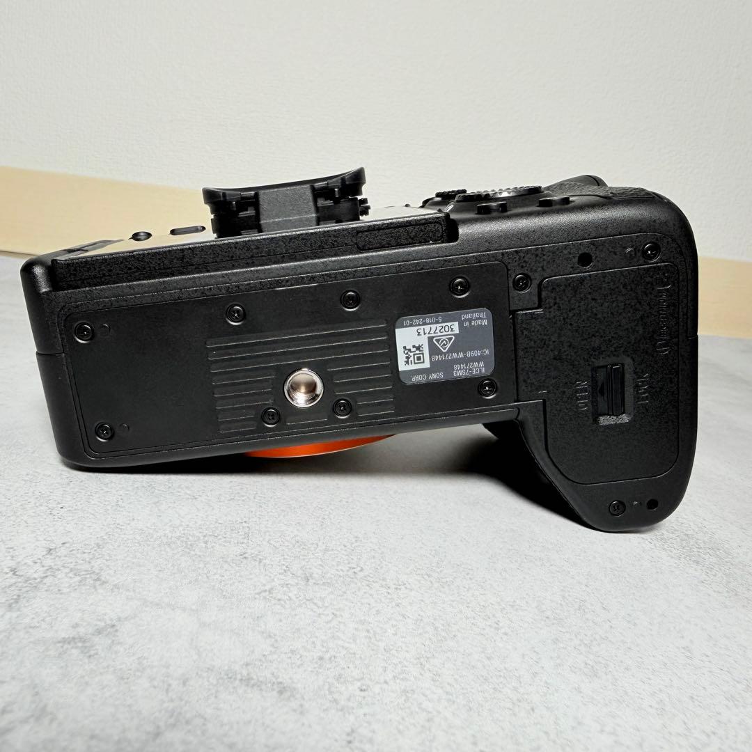 【美品】SONY α7S III ILCE-7SM3 シャッター回数744