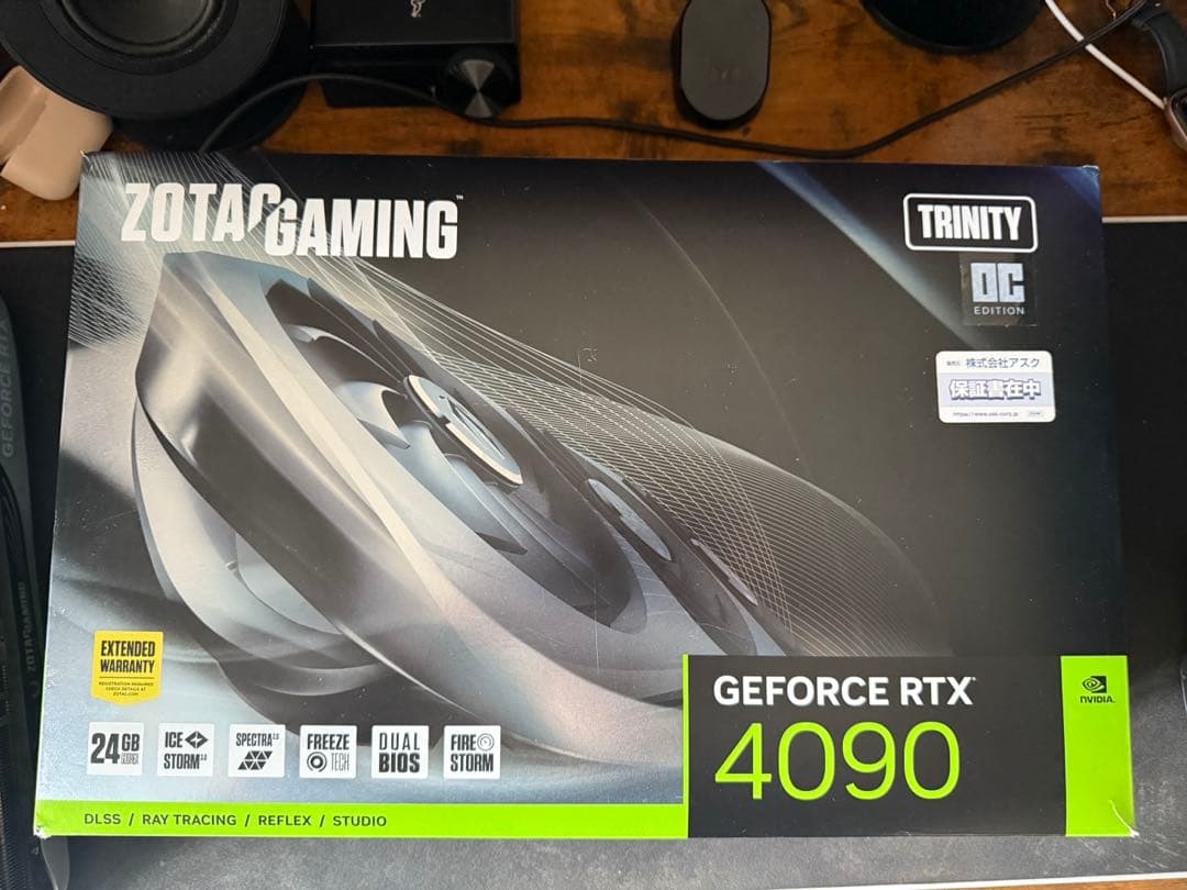 グラフィックボード・グラボ・ビデオカード ZOTAC RTX4090 Trinity OC