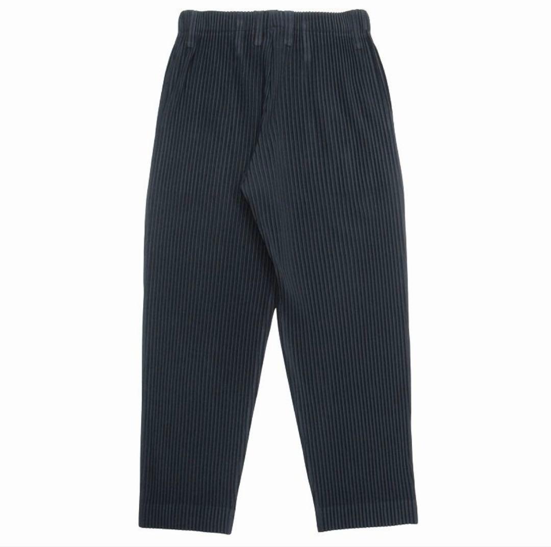 HOMME PLISSÉ ISSEY MIYAKE ネイビー パンツ 1