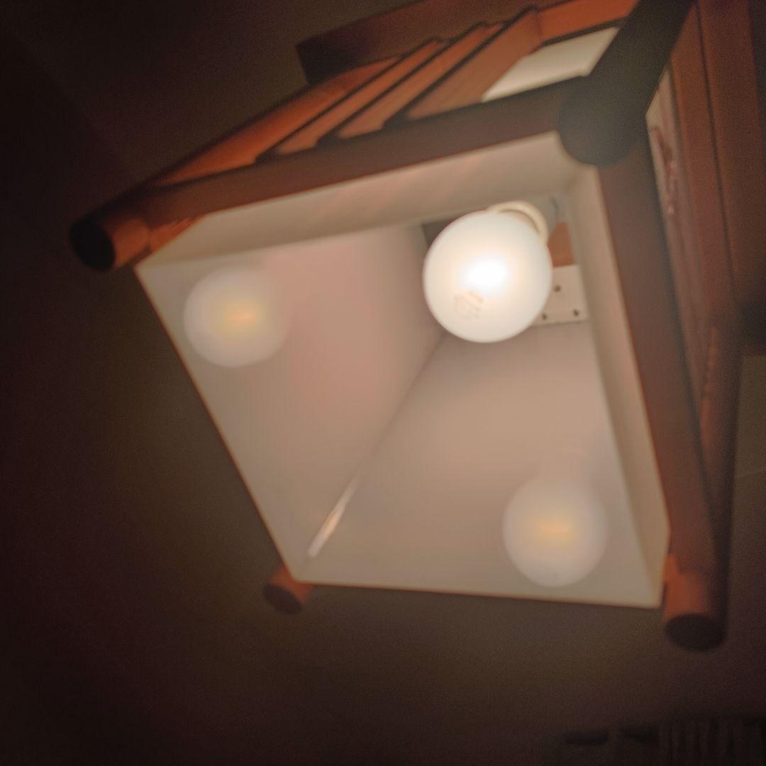 昭和レトロ 和 吊り下げ照明 格子細工 小泉産業 ヒカリ 天井照明 和室