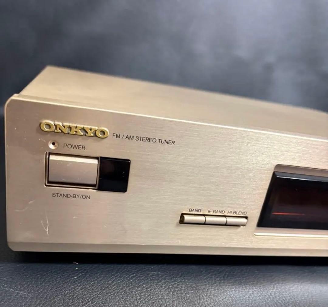 【通電確認済み】ONKYO　オンキヨー　T-425AT　FM/AMチューナー