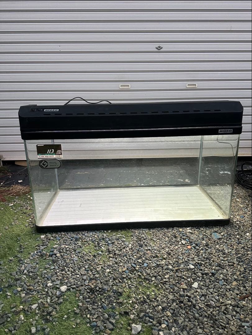 NISSO 曲げガラス水槽 電気セット